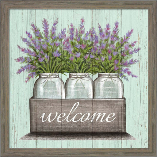 Welcome by Elizabeth Tyndall, Framed Art