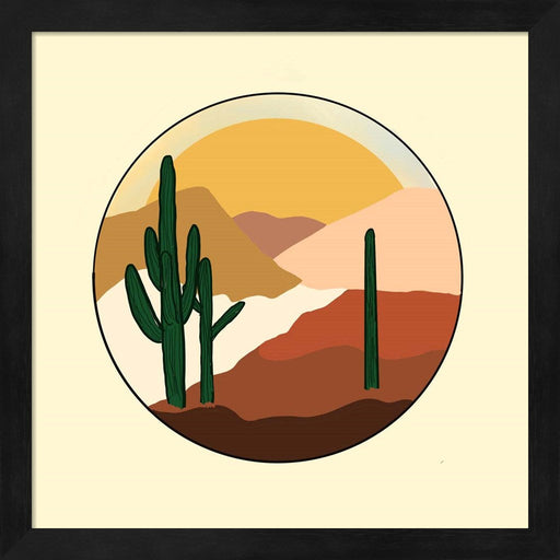 Desert Sunset by Ashley Singleton, Framed Art