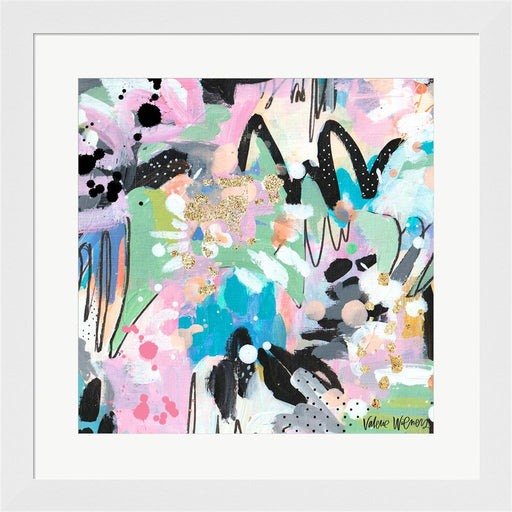 Abstract Polka Dot by Valerie Wieners, Framed Art
