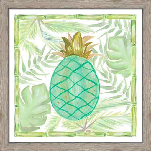 Tropical Pineapple II by Ani Del Sol, Framed Art