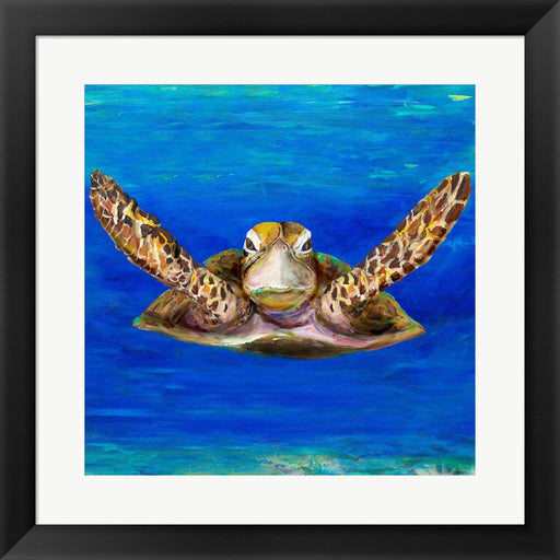 On The Swim by Julie DeRice, Framed Art