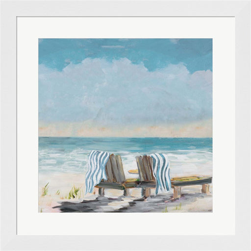 Coastal Sunsets by Julie DeRice, Framed Art