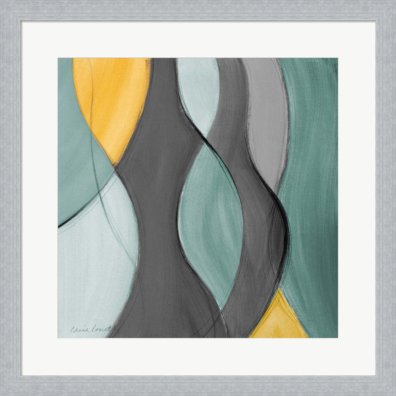 Coalescence in Gray II by Lanie Loreth, Framed Art