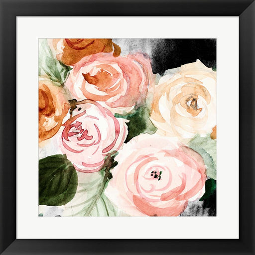 Midnight Peonies by Lanie Loreth, Framed Art