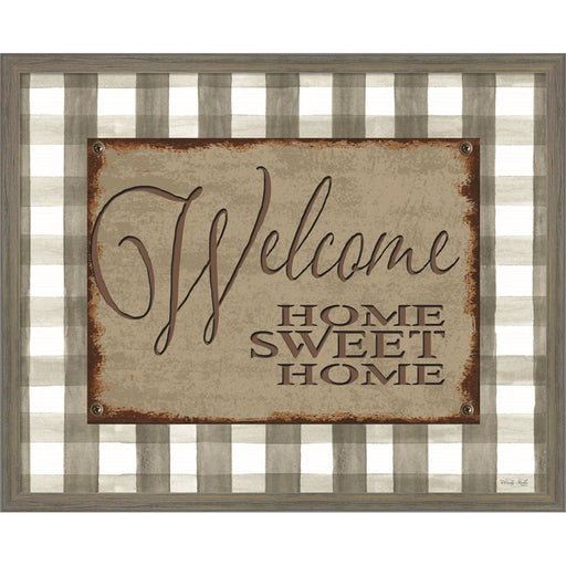 Welcome Home Sweet Home by Cindy Jacobs, Framed Art