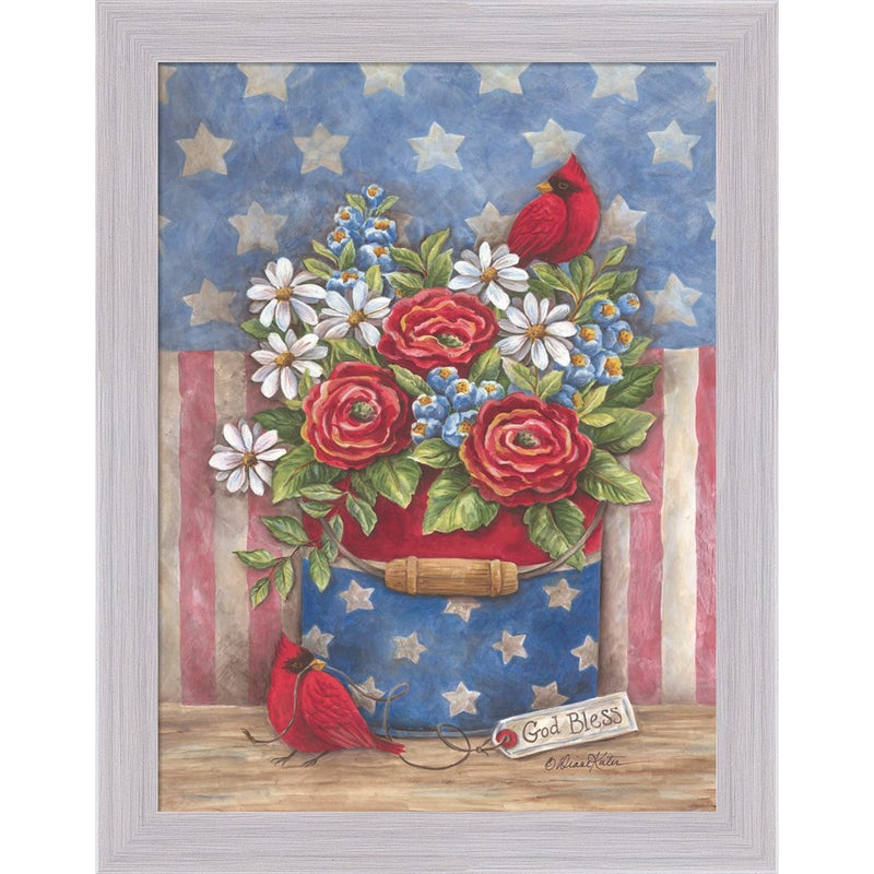 American the Beautiful by Diane Kater, Framed Art