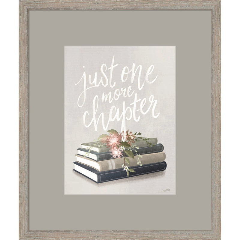 One More Chapter by House Fenway, Framed Art