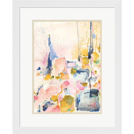 Spring Abstract by Jennifer Holden, Framed Art