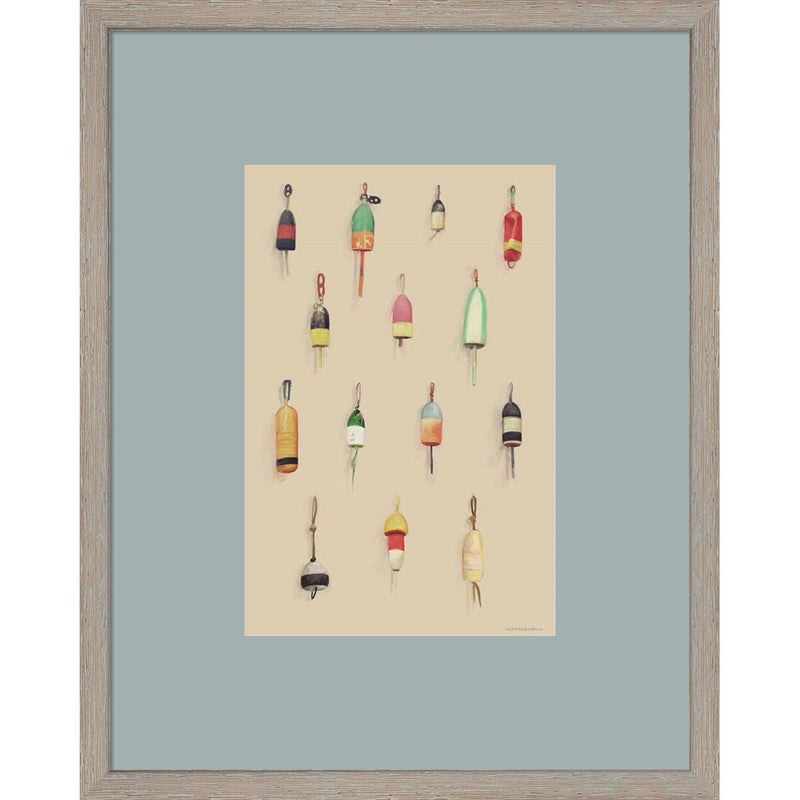 Drift and Anchor by Kamdon Kreations, Framed Art