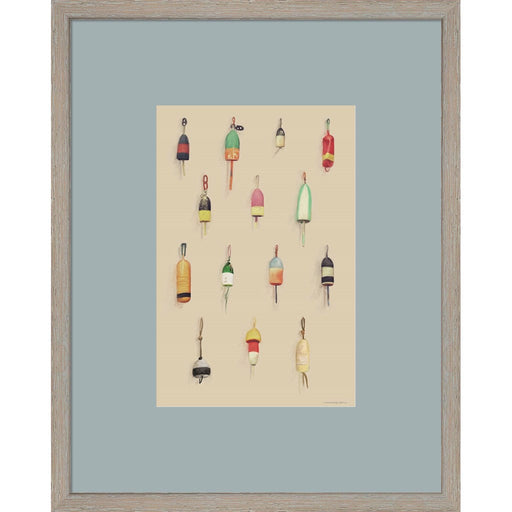 Drift and Anchor by Kamdon Kreations, Framed Art
