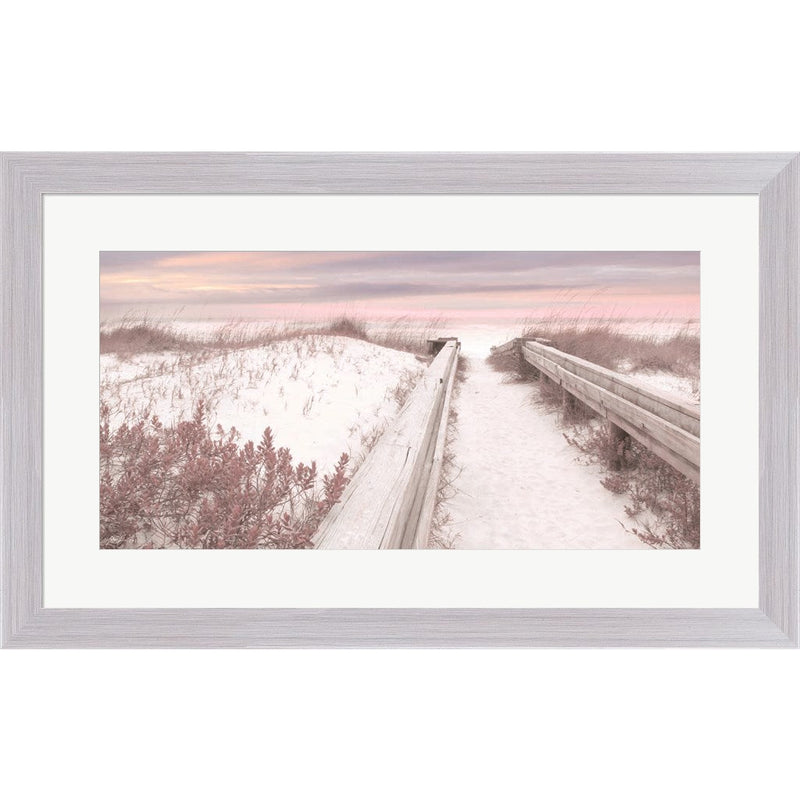 Pink Seaside by Lori Deiter, Framed Art