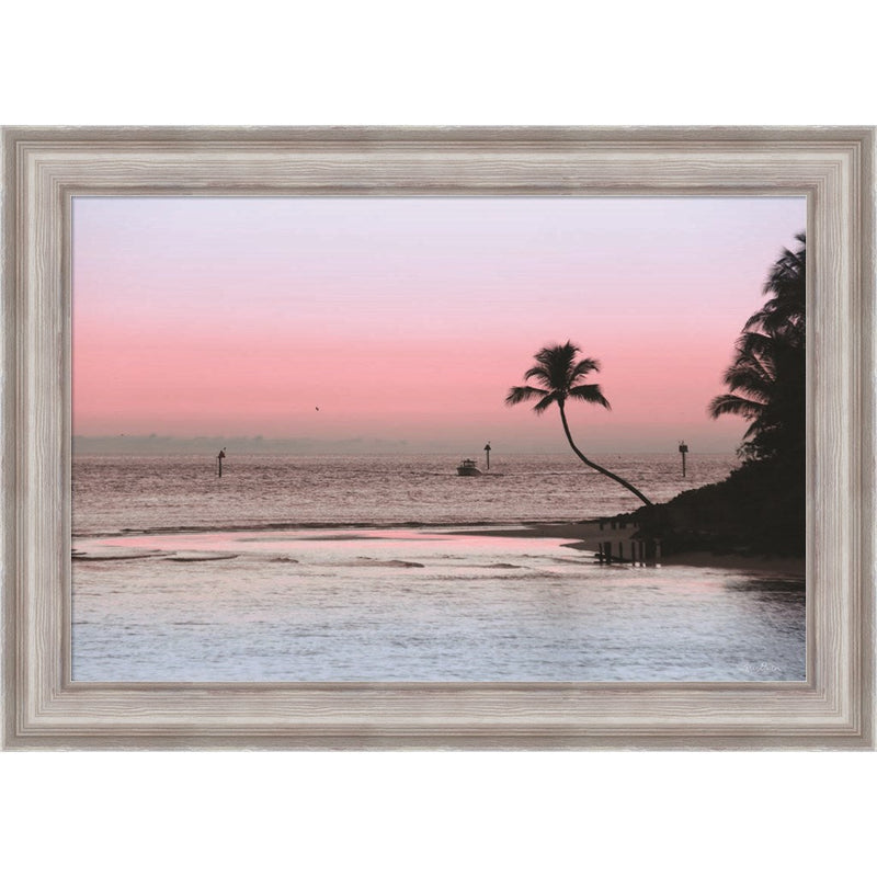 Cotton Candy Sunset by Lori Deiter, Framed Art