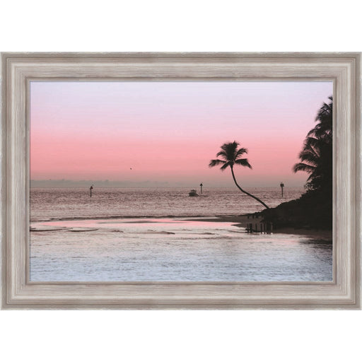 Cotton Candy Sunset by Lori Deiter, Framed Art