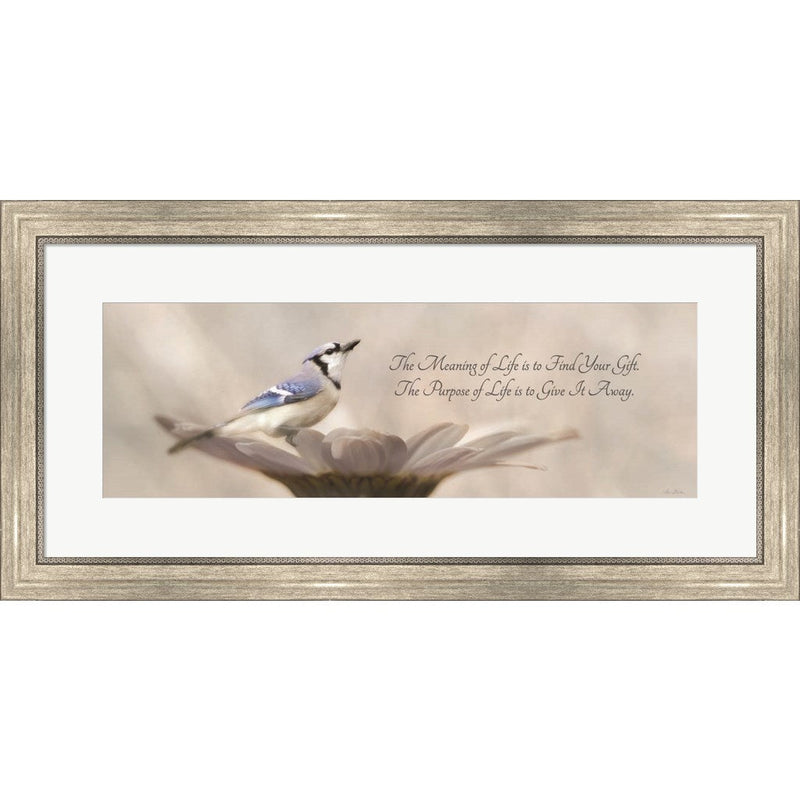 Meaning of Life by Lori Deiter, Framed Art