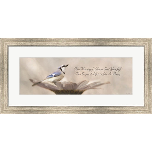 Meaning of Life by Lori Deiter, Framed Art
