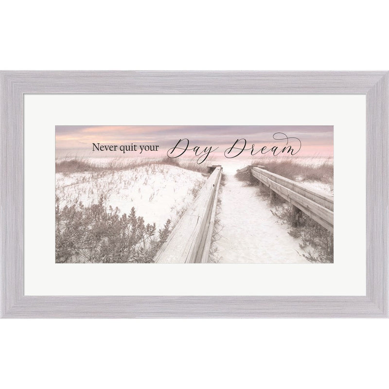 Never Quit Your Day Dream by Lori Deiter, Framed Art