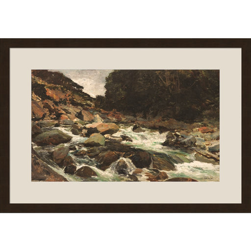 Rocky Stream by Stellar Design Studio, Framed Art