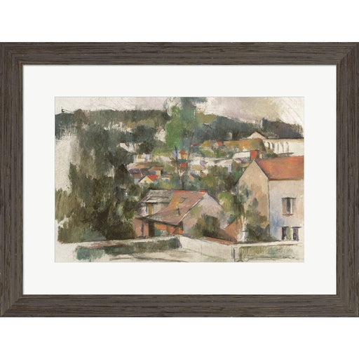 Hillside Town II by Stellar Design Studio, Framed Art