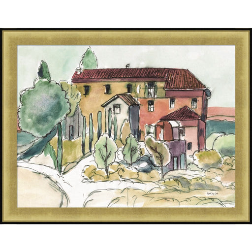 Tuscan Farmhouse by Stellar Design Studio, Framed Art