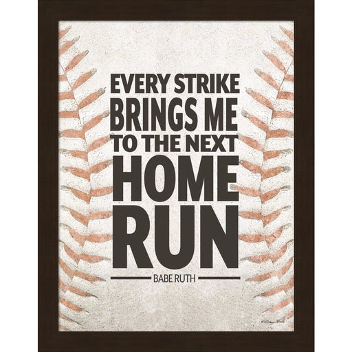 Home Run by Susan Ball, Framed Art