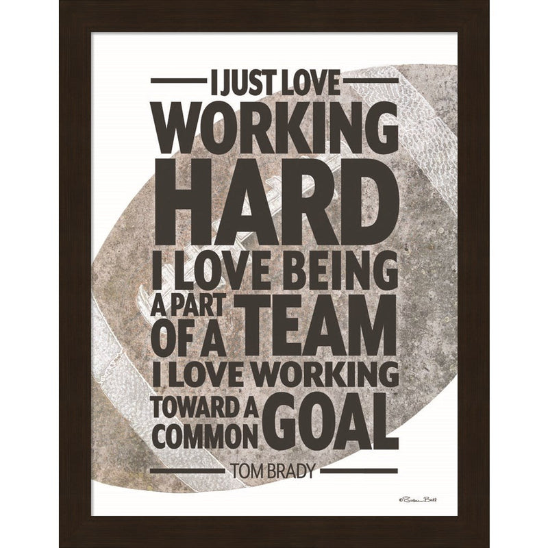 Working Hard by Susan Ball, Framed Art