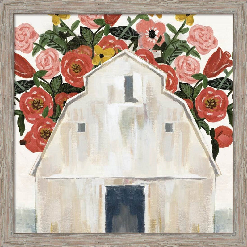 Floral Pop Ups by White Ladder, Framed Art