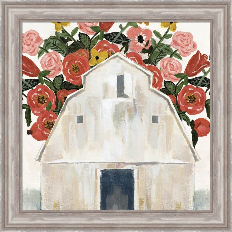 Floral Pop Ups by White Ladder, Framed Art