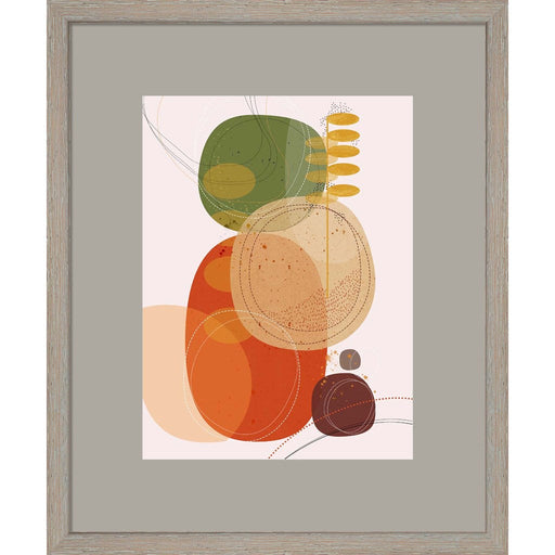 Autumn Sunset by Ishita Banerjee, Framed Art