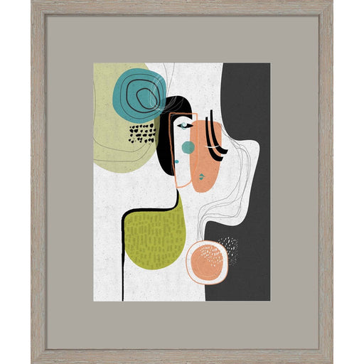 Love In Pieces by Ishita Banerjee, Framed Art