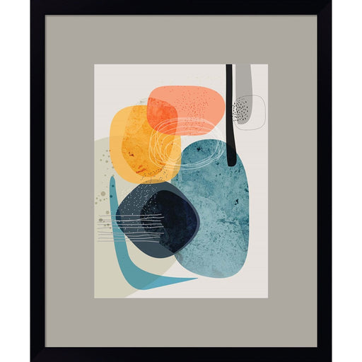 Tangled Rocks by Ishita Banerjee, Framed Art