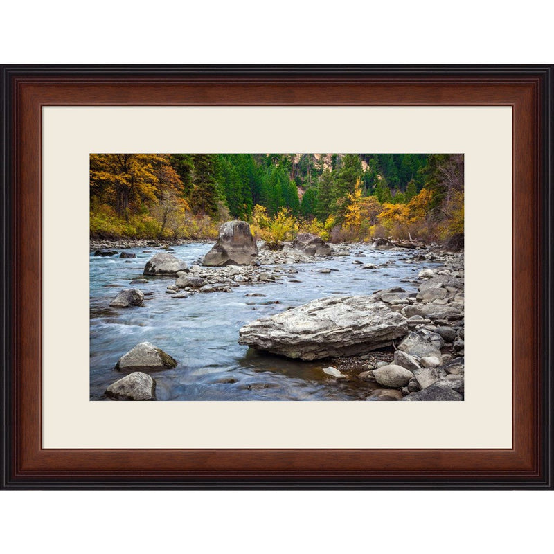 Rocky River by Michael Broom, Framed Art