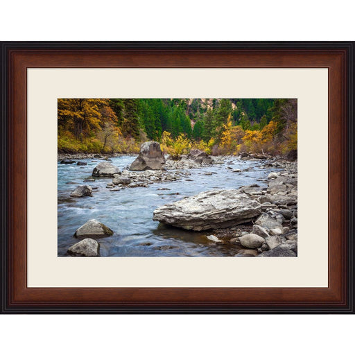 Rocky River by Michael Broom, Framed Art