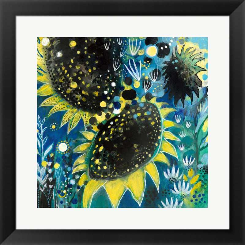 Sunflower Kisses by Corina Capri, Framed Art
