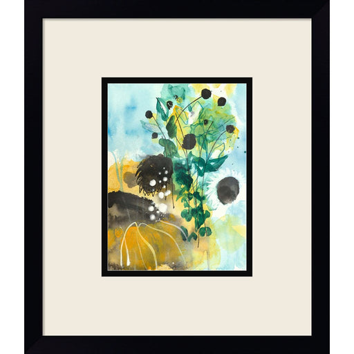 Sunflower Kisses II by Corina Capri, Framed Art