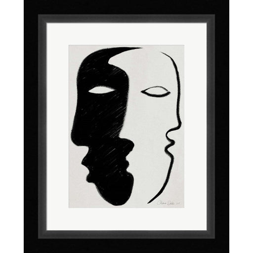 Face to Face by Design Fabrikken, Framed Art