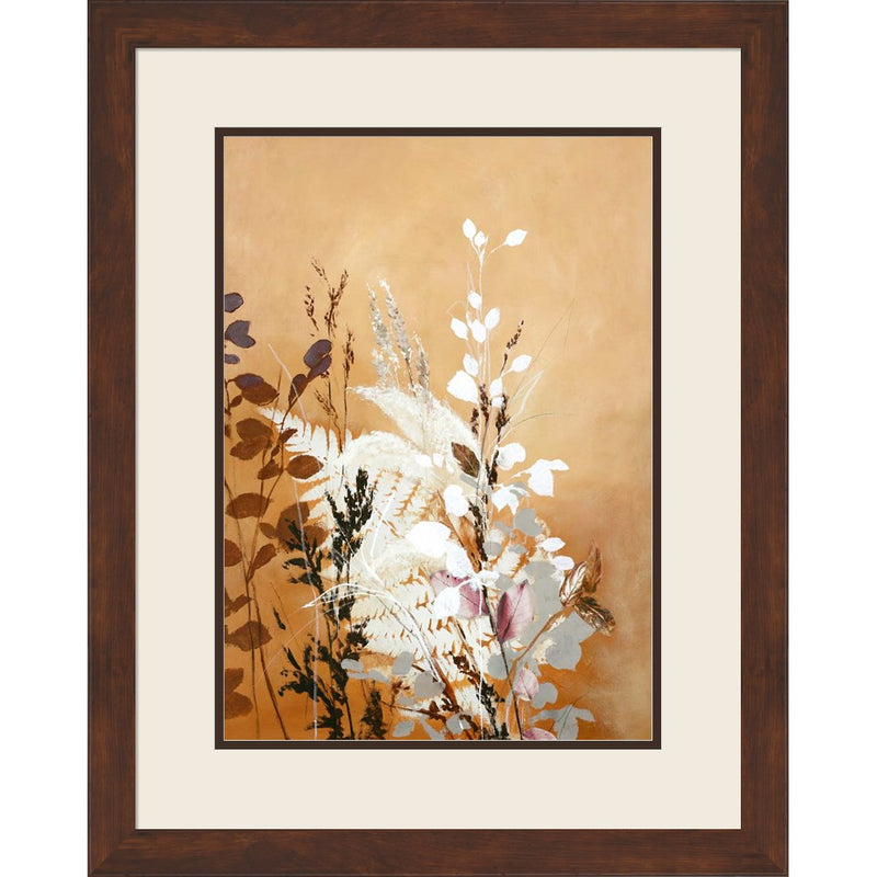 Light Leaves 5 by Design Fabrikken, Framed Art