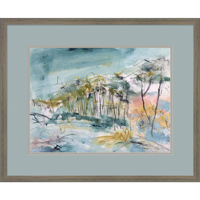 Black Sands on The Road From Haast by Ann Gordon, Framed Art