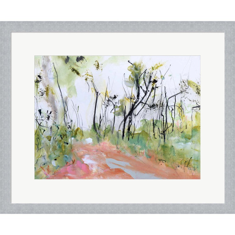 Fire Trail Through Loftus Ridge by Ann Gordon, Framed Art