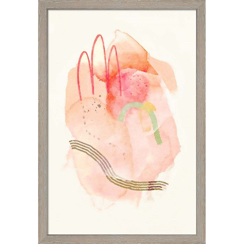 Peachy Keen No. 2 by Suzanne Nicoll, Framed Art