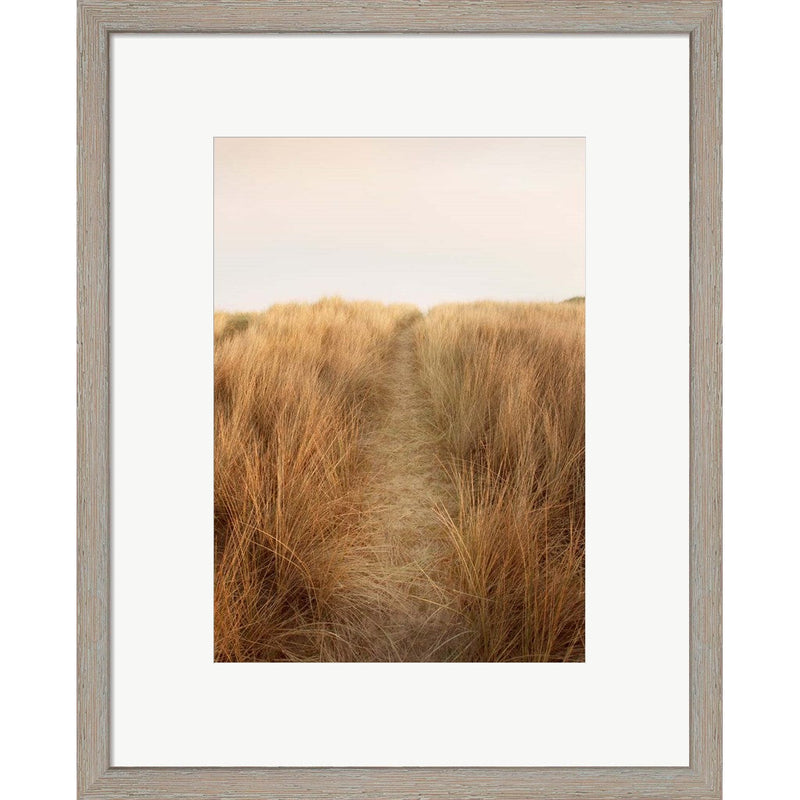 Dunes with Seagulls 6 by Ian Winstanley, Framed Art