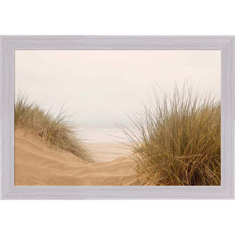 White Oceans 38 by Ian Winstanley, Framed Art