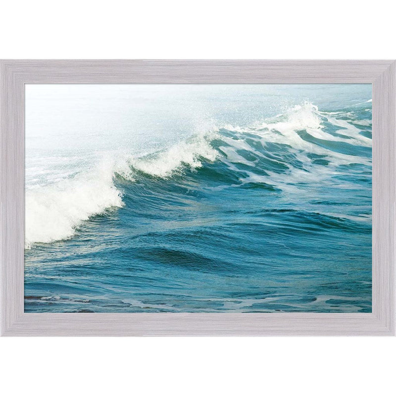 White Oceans 66 by Ian Winstanley, Framed Art