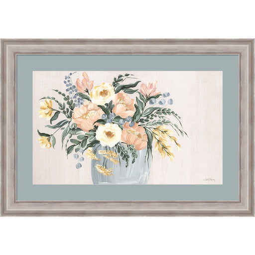 Spring Florals I by April Chavez, Framed Art