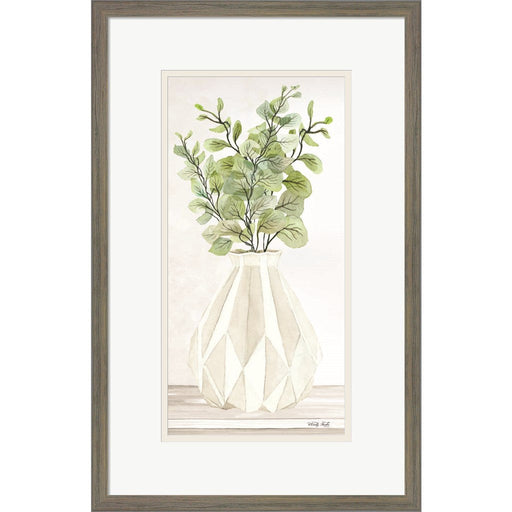 Geometric Vase I by Cindy Jacobs, Framed Art