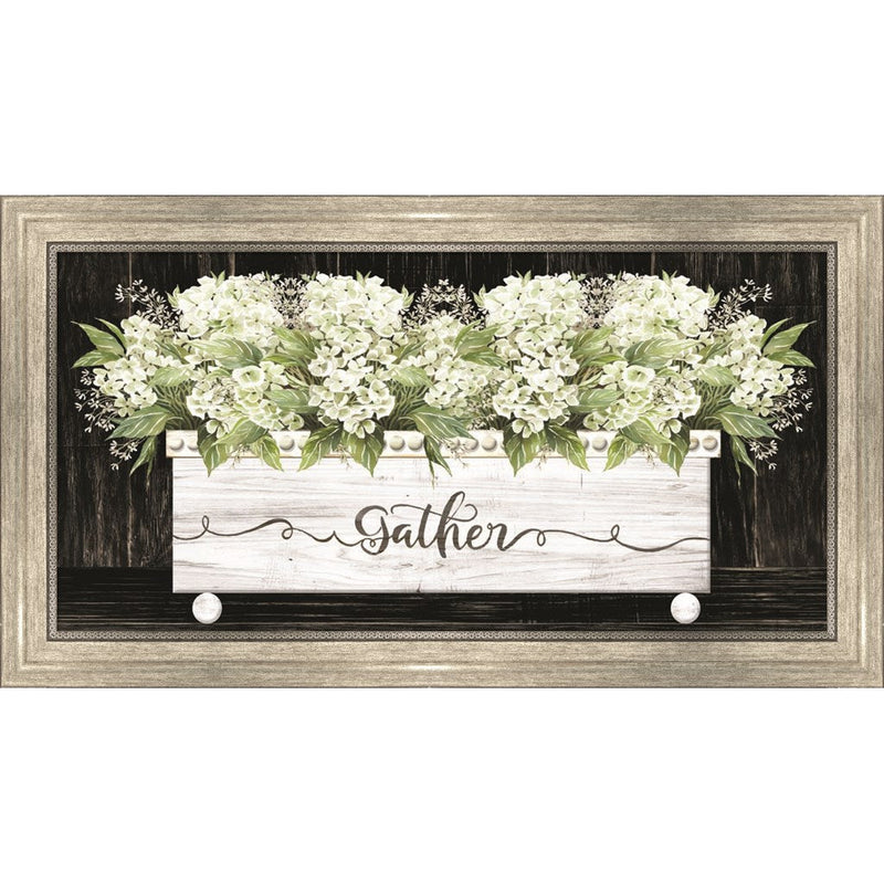 Gather Wood Box by Cindy Jacobs, Framed Art