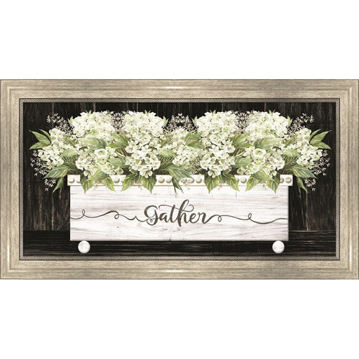 Gather Wood Box by Cindy Jacobs, Framed Art
