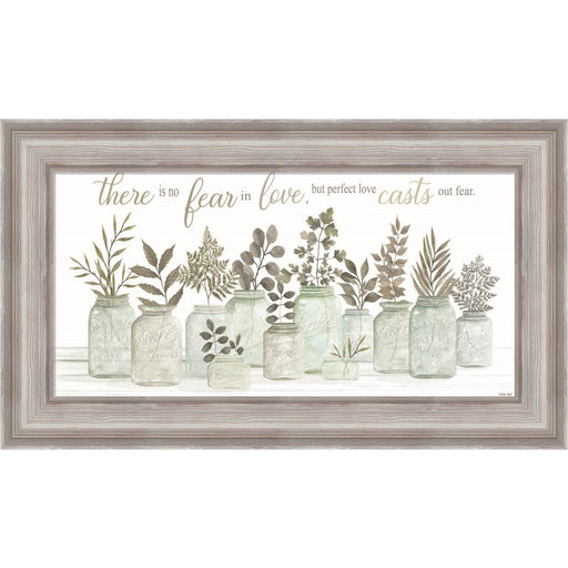 No Fear in Love by Cindy Jacobs, Framed Art
