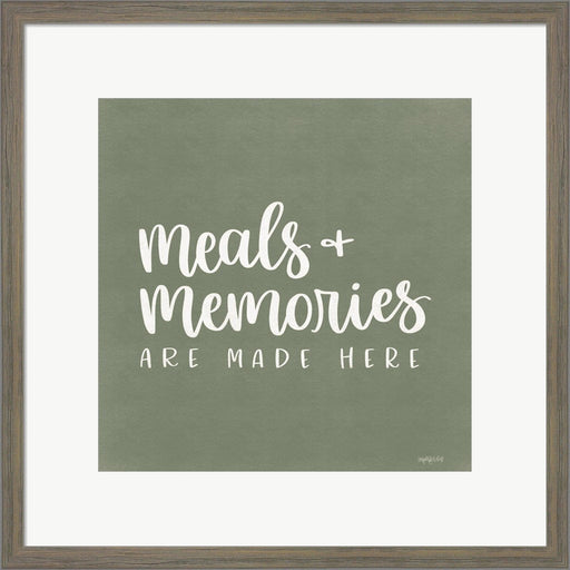 Meals & Memories by Imperfect Dust, Framed Art