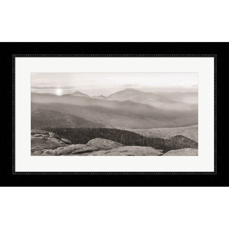 Cascade Mountain Sunrise by Lori Deiter, Framed Art