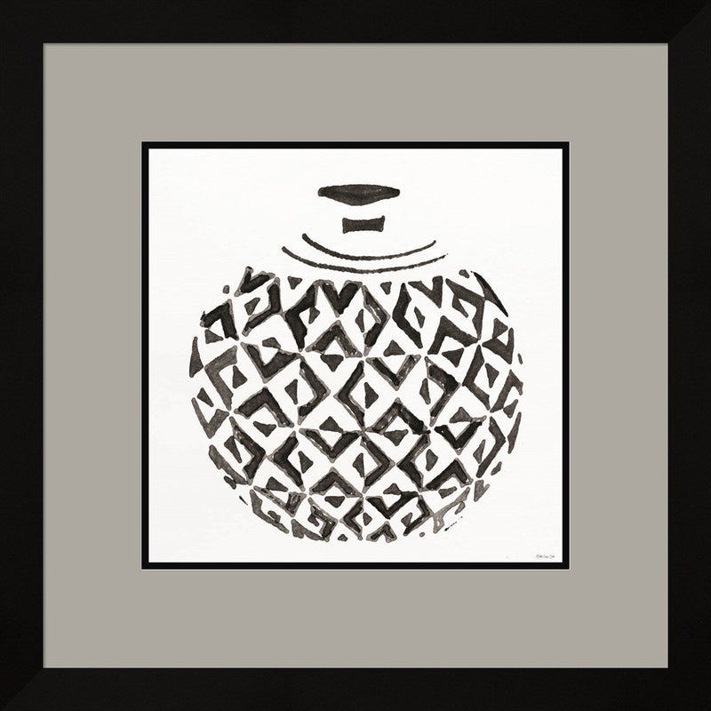 Tile Vase 4 by Stellar Design Studio, Framed Art